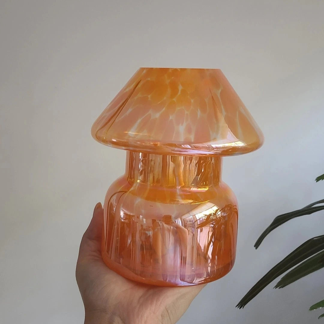 Orange Lamp Candle