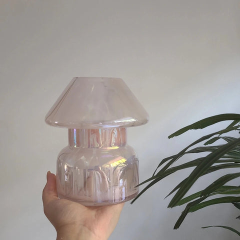 Pink Lamp Candle