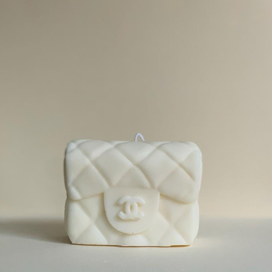 Chanel Bag Soy Candle, Handmade in Tallinn